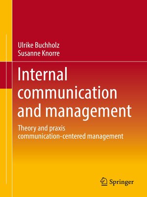 cover image of Internal communication and management